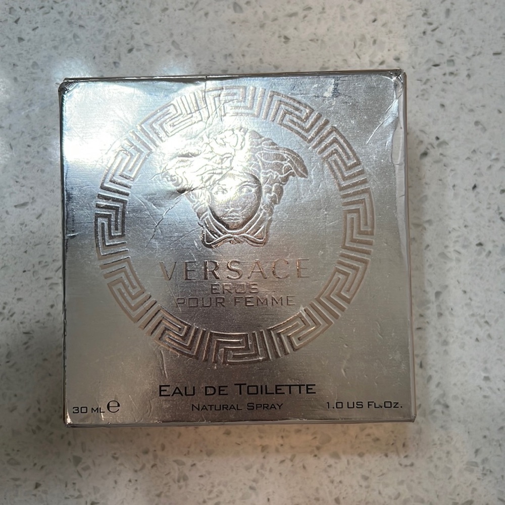 Empty Versace Eros Gold Box (BOX ONLY) Fits Up to 1oz DISPLAY